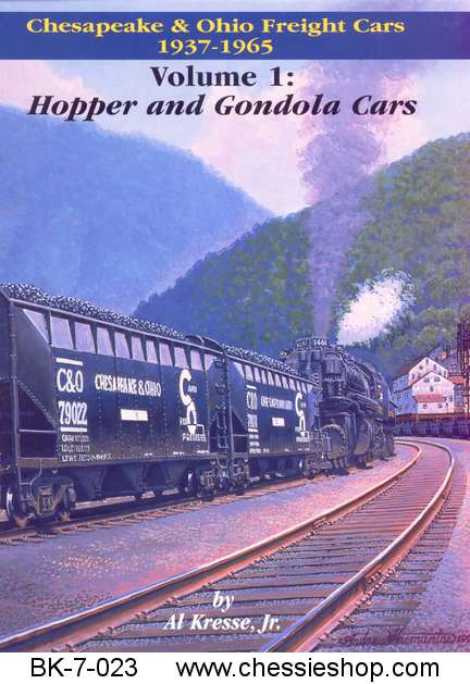 C&O Freight Cars 1937-1965 Hoppers and Gondolas