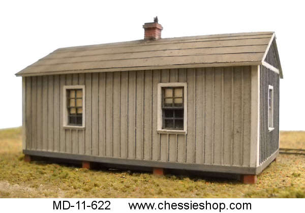 Standard Section Laborer Bunk House HO Scale