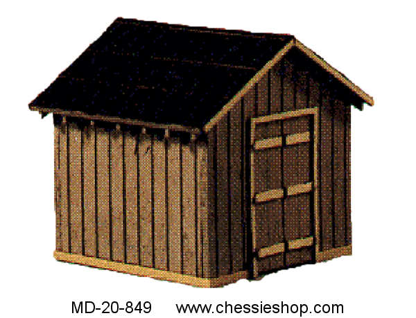 Coal Storage House Kit, O, Scale