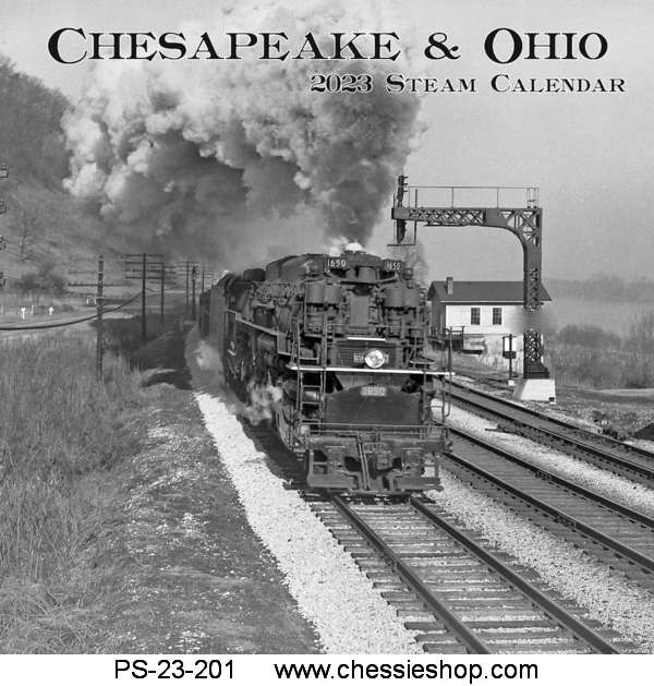 Calendar, 2023, Chesapeake & Ohio Steam