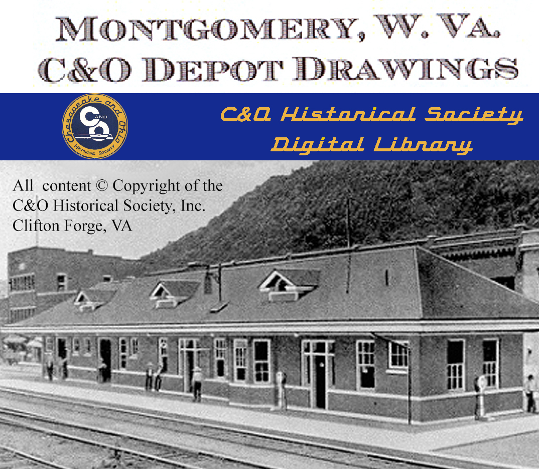 Montgomery, WV Depot Drawings - Click Image to Close
