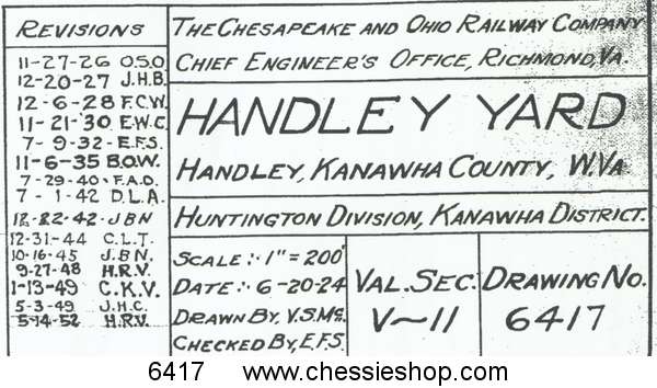 Handley, WV 6/29/1924 rev 5/14/1952 (12x55)