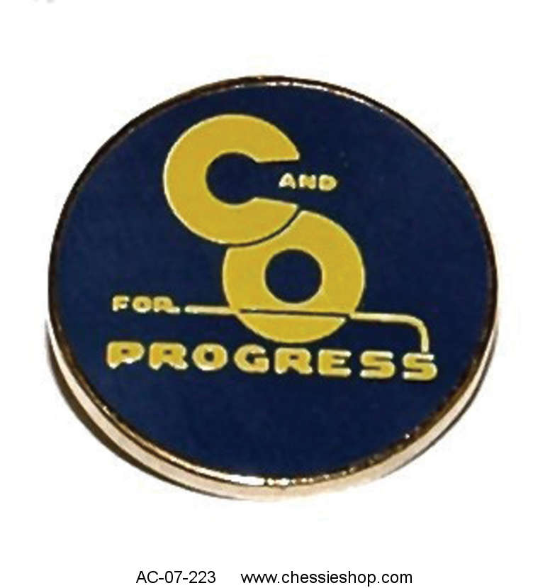 Details about   BRAND NEW Railroad Train C&O For Progress Railway Enameled Lapel Pin 