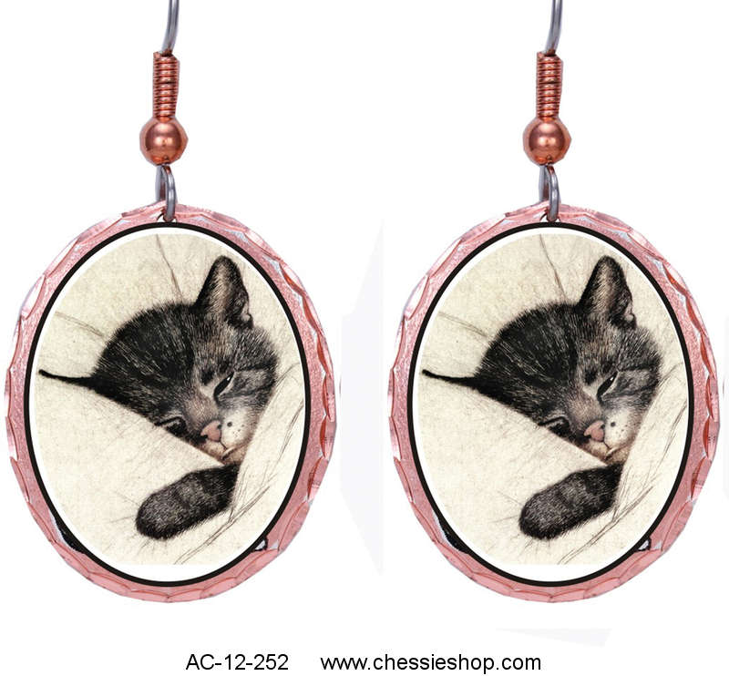 Earrings, Chessie - Click Image to Close