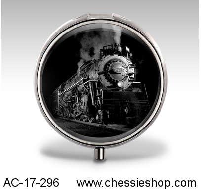 Pill Box, C&O K-4, Steam Locomotive