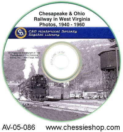 CD: C&O in West Virginia Photos, 1940 - 1960