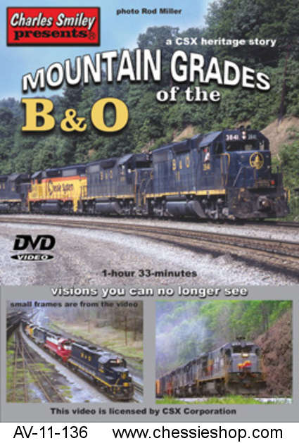 DVD: A CSX Heritage Story Mountain Grades of the B&O