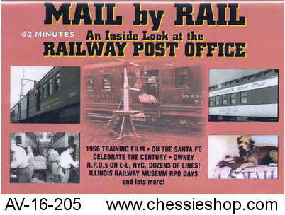 DVD: Mail by Rail an Inside Look at the Railway Post Office