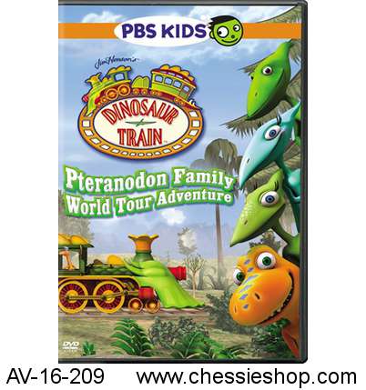 DVD: Dinosaur Train Pteranodon Family World Tour