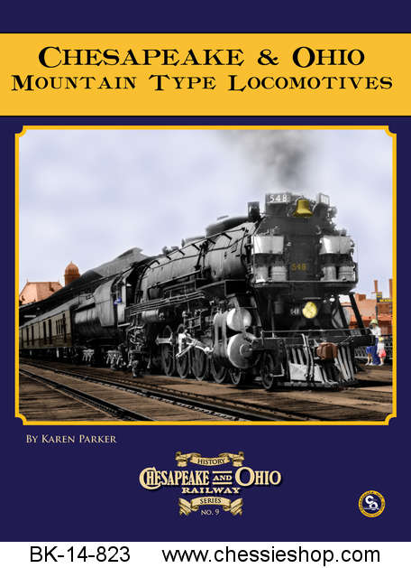 Book, C&O Rwy Series #9, C&O Mountain Type Locomotives