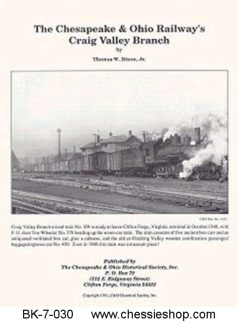 C&O Railway Craig Valley Branch
