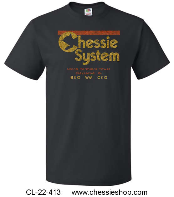 T-Shirt, Chessie System Railroad - Click Image to Close