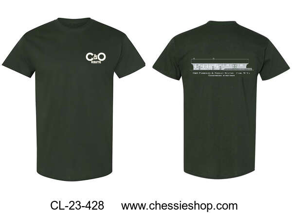 T-Shirt, C&O Passenger & Freight Station, Cass, W.V.a