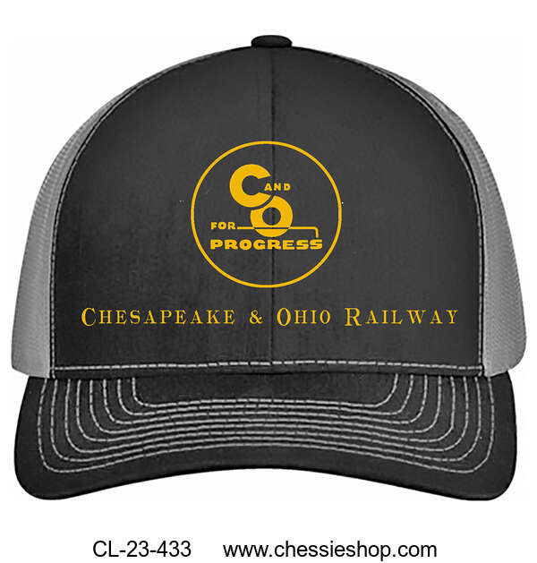 Cap, Tri-Color, For Progress - Chesapeake & Ohio Railway