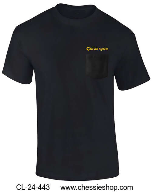 Chessie System - Embroidered Pocket T-Shirt