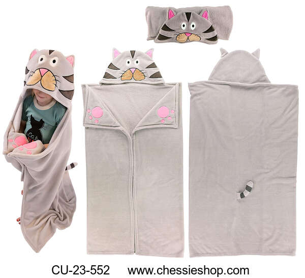 Blanket, Hooded Cat Critter