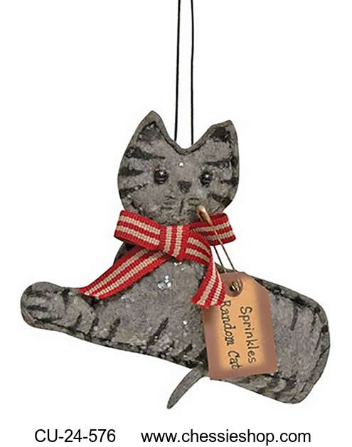 Ornament, Sprinkles Tabby Cat