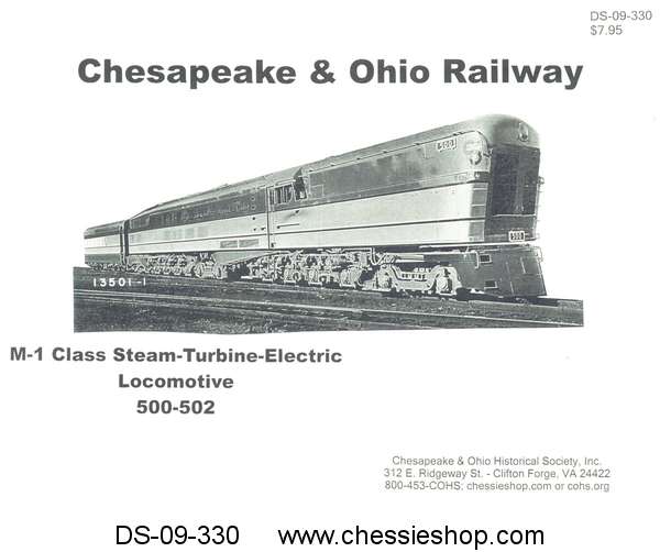 M-1 Class Steam-Turbine-Electric Locomotive 500-502 Photos - Click Image to Close