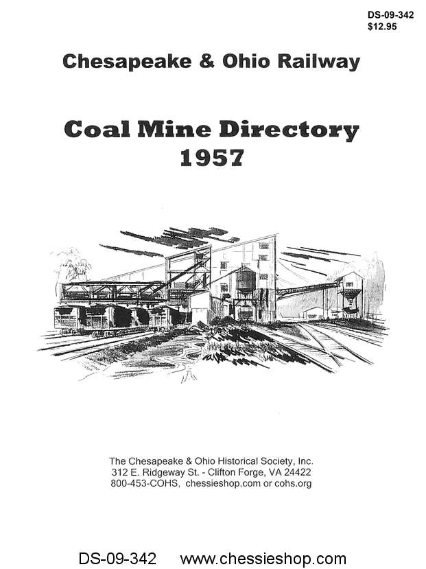 C&O Railway Coal Mine Directory 1957