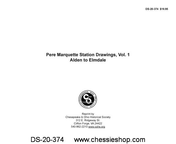 Pere Marquette Station Drawings, Volume 1 - Alden to Elmdale - Click Image to Close