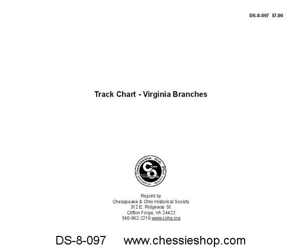 Track Chart - Virginia Branches - Click Image to Close