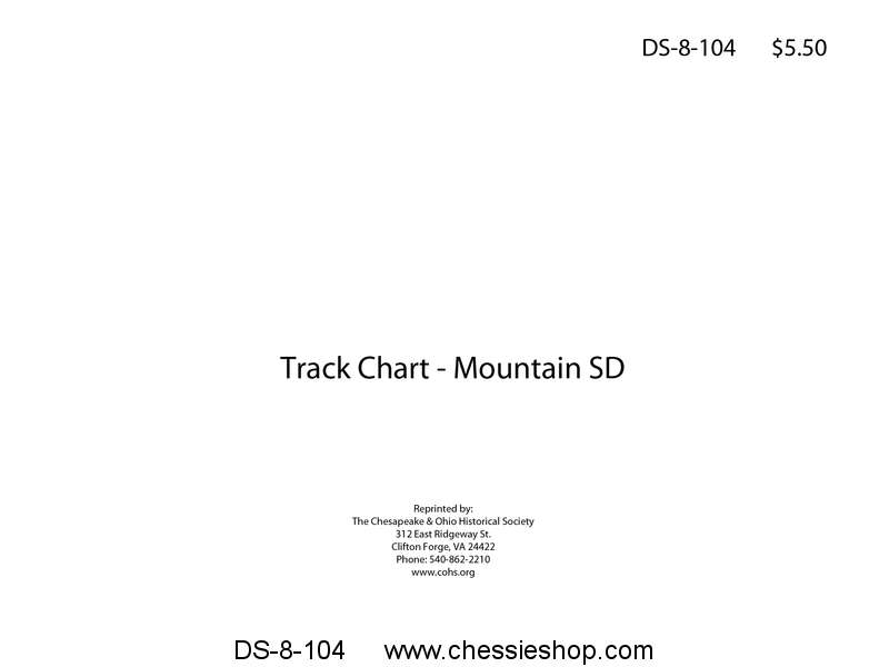Track Chart - Mountain SD