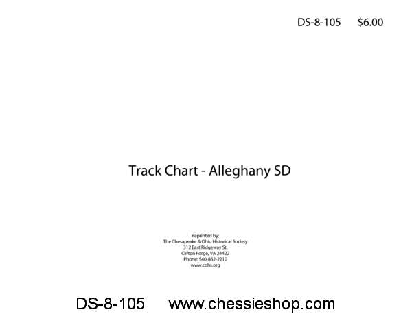 Track Chart - Alleghany SD
