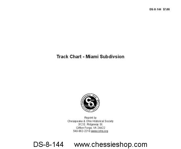 Track Chart - Miami - Click Image to Close