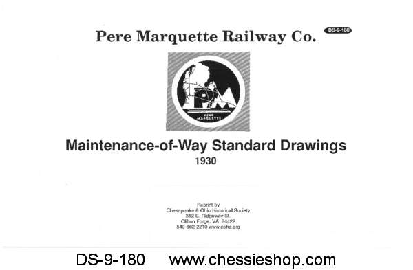PM Maintenance of Way Standard 1930