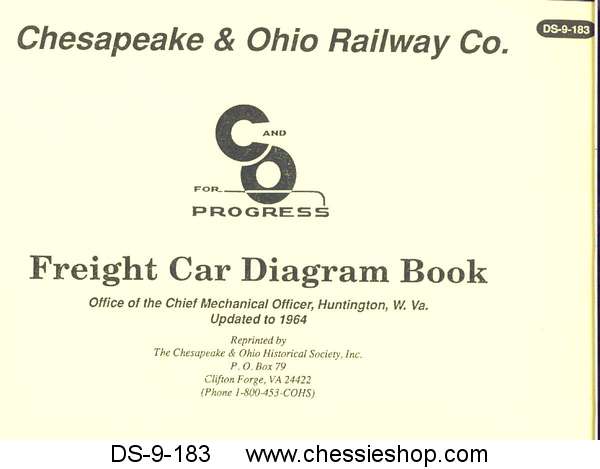 C&O Freight Cars Updated 1964