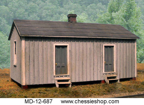 Section House, C&O Standard, O Scale - Click Image to Close