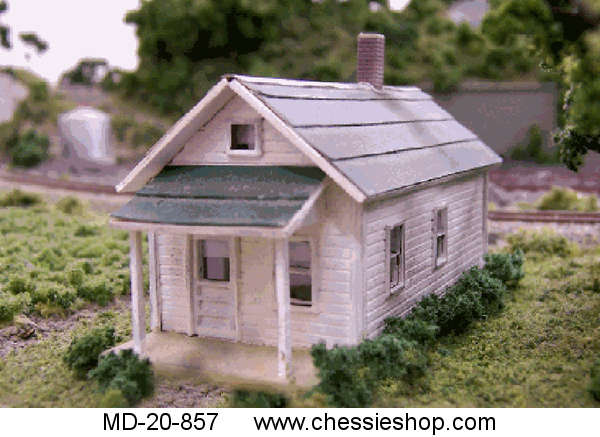 Shotgun House Kit, N Scale - Click Image to Close