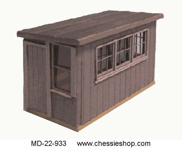 Scale House, Laser Cut Kit, HO-Scale - Click Image to Close