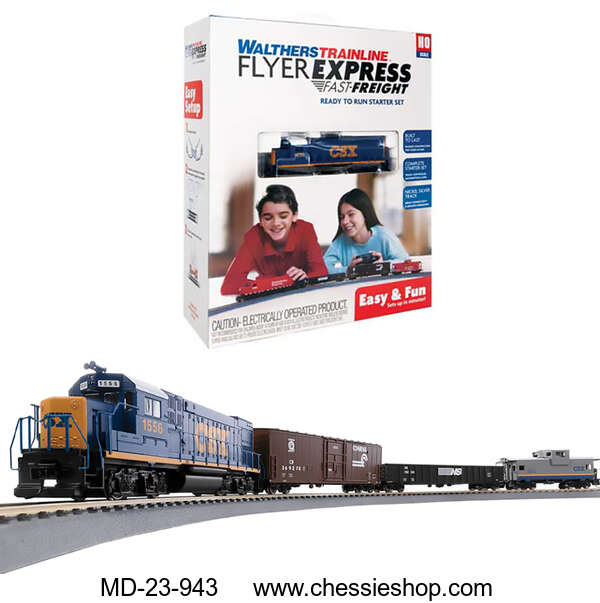 Train Set, CSX Transportation, Flyer Express Fast-Freight