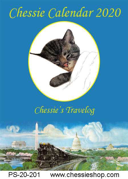 Calendar, 2020, Chessie's Travelog