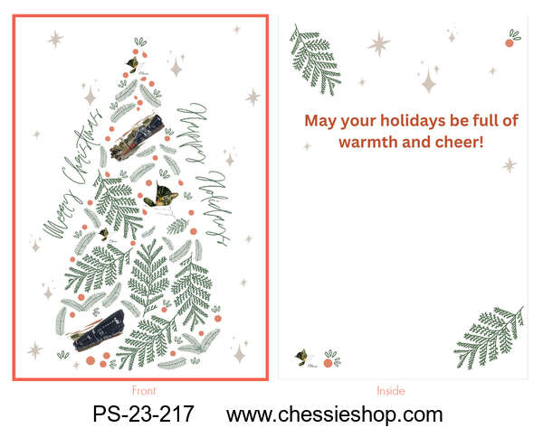 Christmas Cards, Christmas Tree, Chessie and C&O