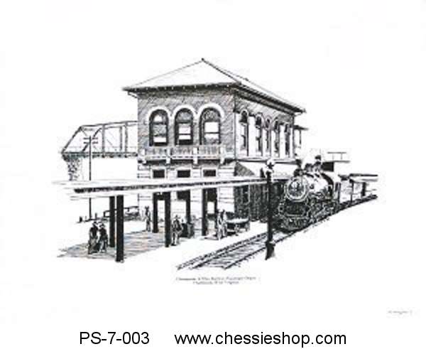 Print: Charleston Depot