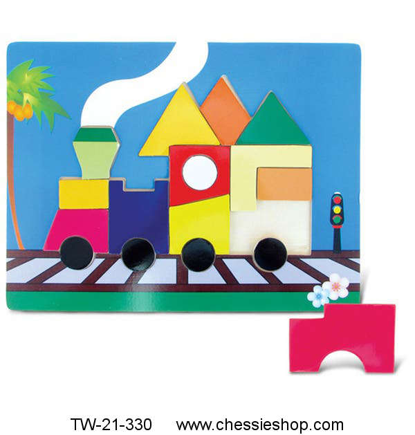 Puzzle, Train, Fun Matching Pieces & Shapes