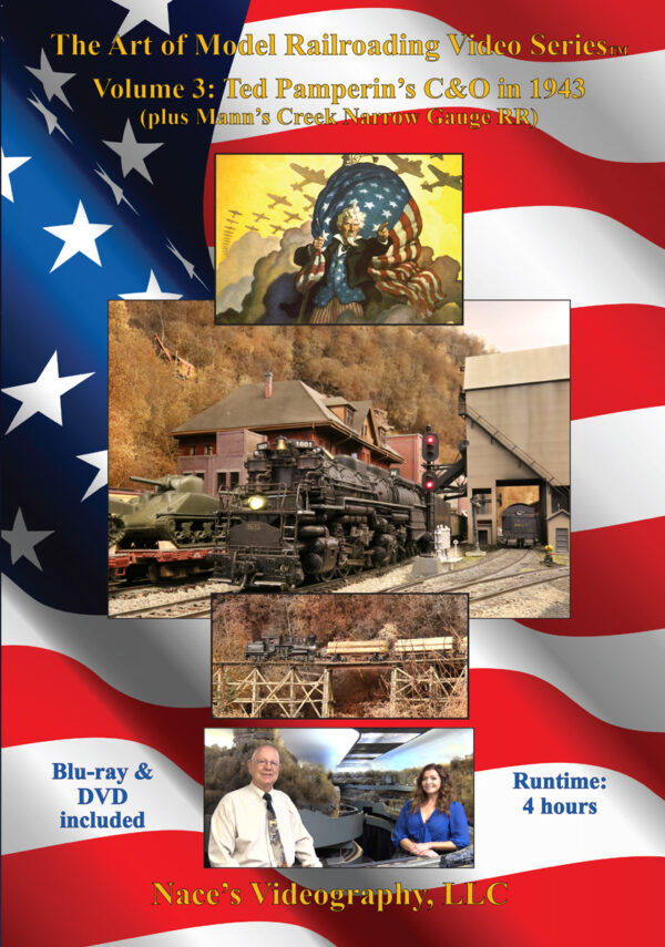 DVD & Blu-ray Discs Included: The Art of Model Railroading Video Series, Volume 3: Ted pamperin'...