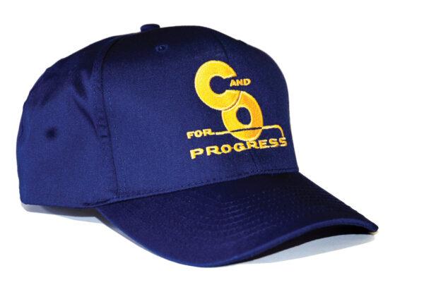 Cap, C&O for Progress Embroidered Navy/Yellow, Adult