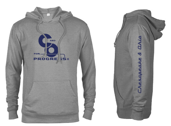 Hoodie, C&O For Progress/Chesapeake & Ohio