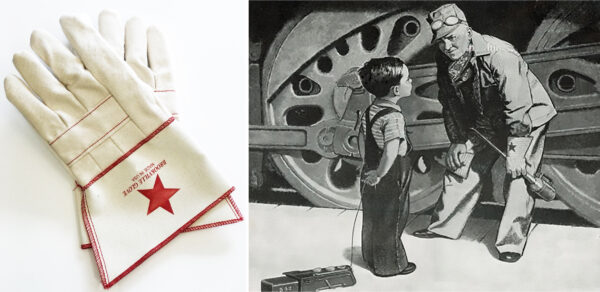 Red Star Railroad Gloves