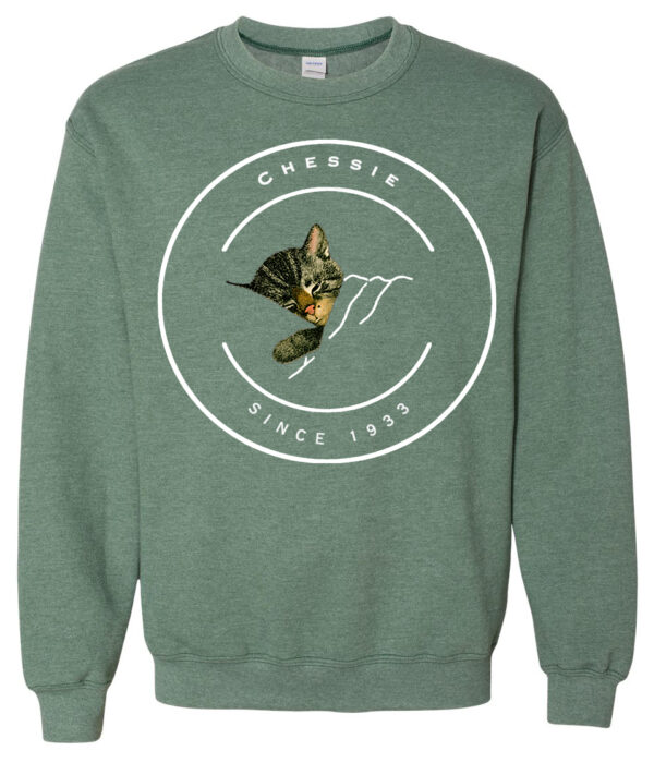 Sweatshirt, Classic Chessie Since 1933, Heather Sport Green