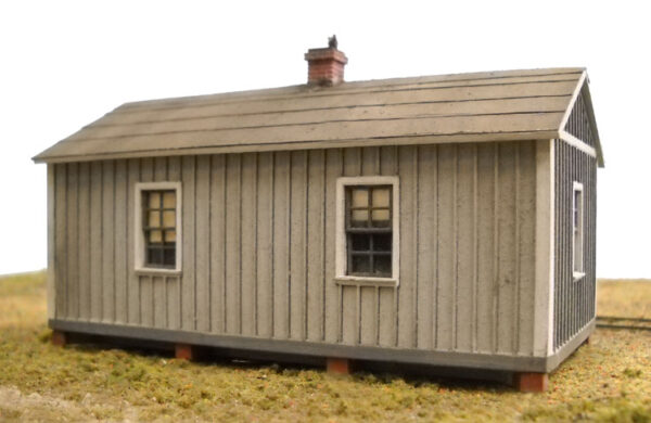 Standard Section Laborer Bunk House HO Scale