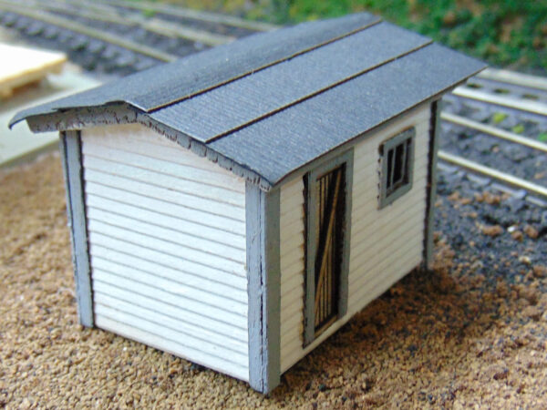 Storage Shed Kit, HO Scale