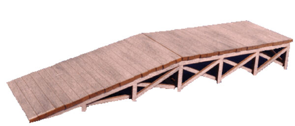 Loading Ramp, Laser-cut Wood,  N Scale