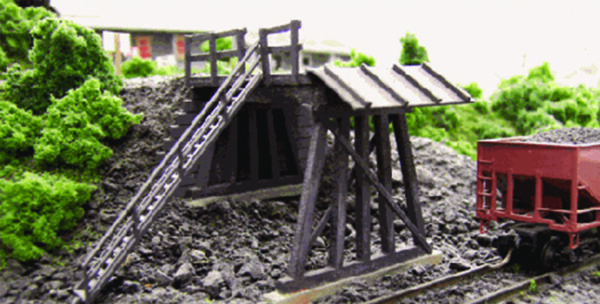 Truck Mine Tipple Kit, N Scale