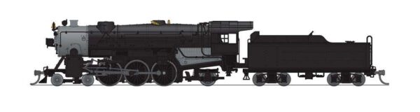 Locomotive,  USRA Heavy Pacific 4-6-2, Unlettered, Paragon4 Sound/DC/DCC, N