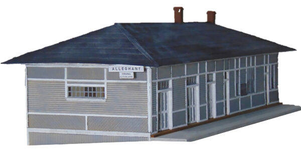 Kit, Alleghany Depot, HO Scale