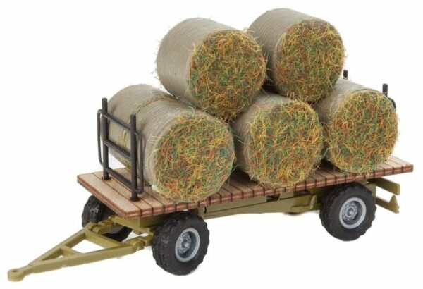 Hay Trailer with Load Kit, HO Scale